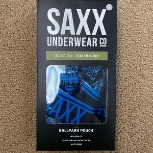 Saxx Quest 2.0 Boxer Brief w/ Fly